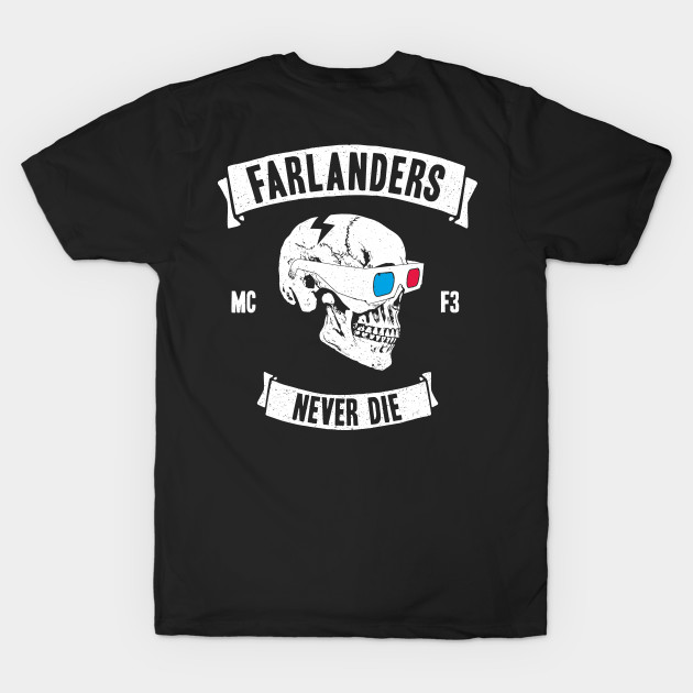 Farlander Biker Club (Back Print & Front Pocket) by Far Lands or Bust